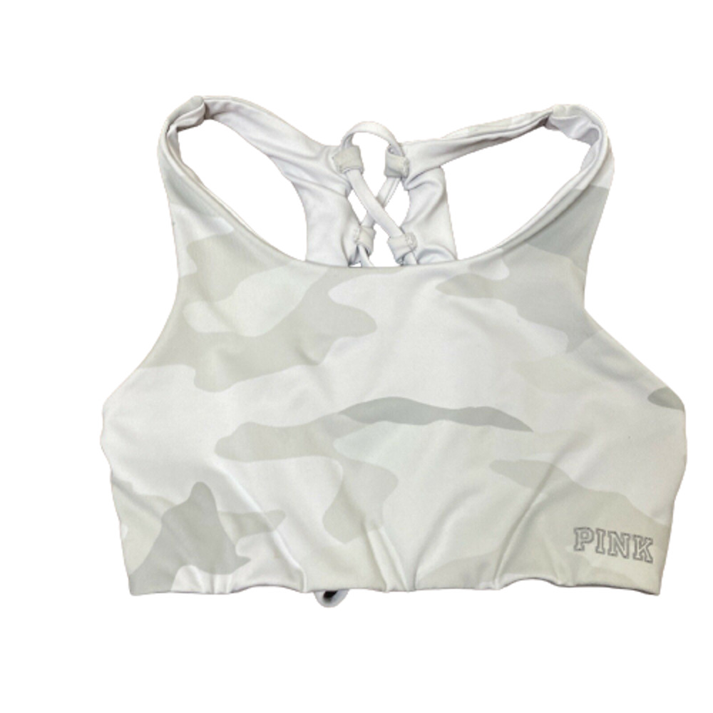 Victoria's Secret PINK Army Strappy Back Sports Bra Size XS